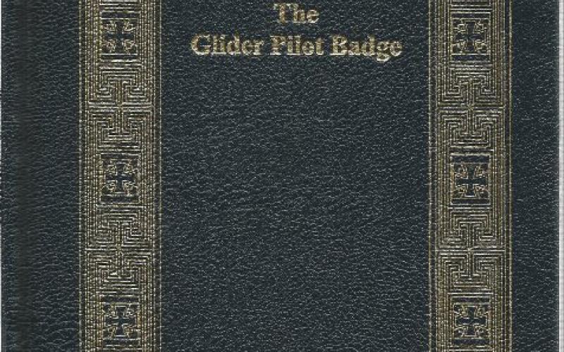 Front Cover The Glider Pilot Badge by Stijn David