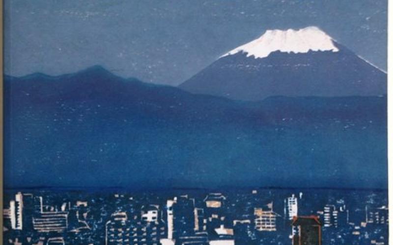 Front Cover of 100 Views of Mount Fuji by Timothy Clark