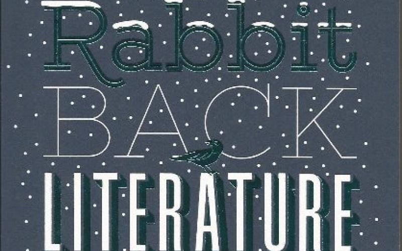 Front cover of The Rabbit Back Literature Society by Pasi Ilmari Jaaskelainen