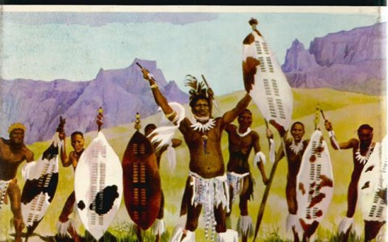 Front Cover of With  Shield and Assegai by J L Smail