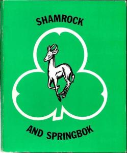 Front cover of Shamrock And Springbok by S. Monick